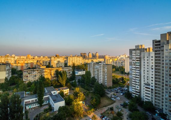 1-к квартира на добу у Києві Богатирська 6а, 17 поверх